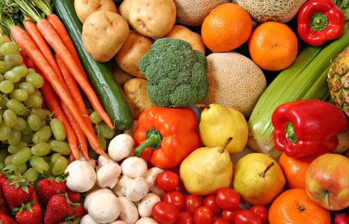 Verduras y frutas